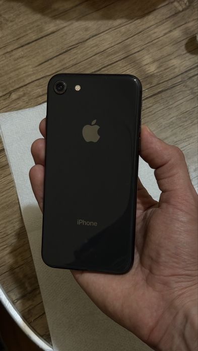 Iphone 8, telefon, black