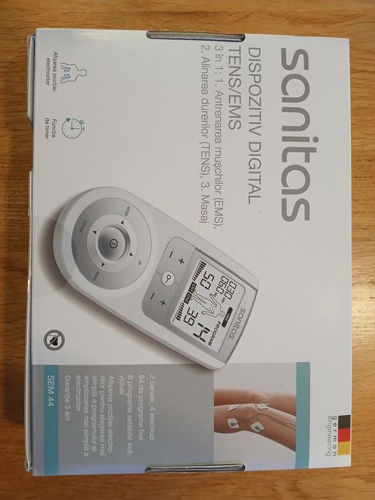 Sanitas aparat de masaj si ajuta la eleminarea durerilor