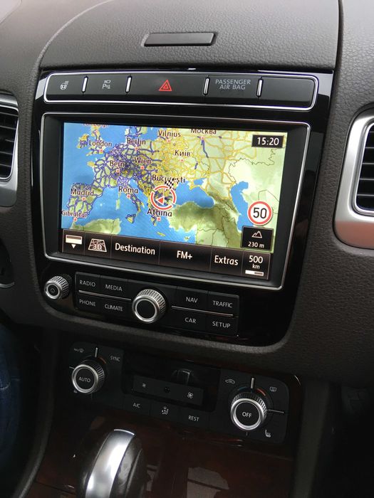 Volkswagen RNS 850 Map Update конвертиране регион full programing