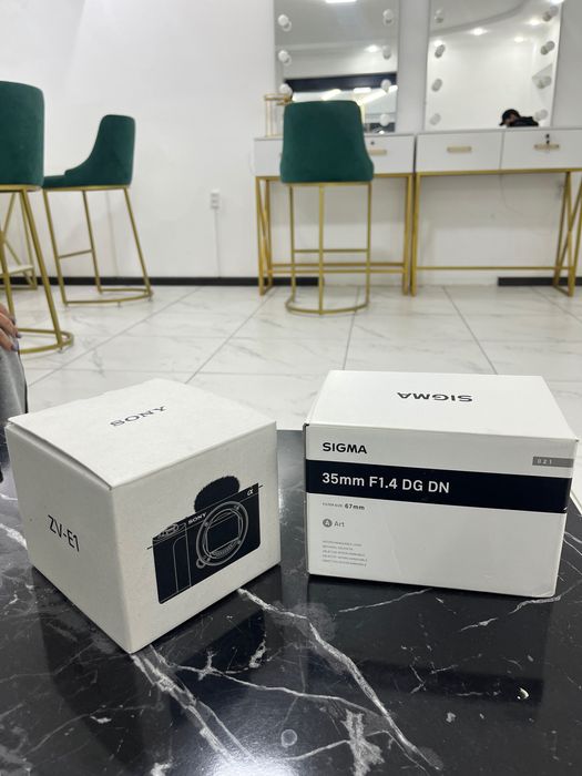 Sony ZV e1 Sigma 35 mm f1.4