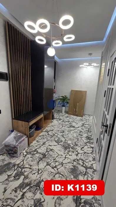 K1139 Dinamo kaltso tomonda euro tamirdagi 2xonalik kvartira sotiladi