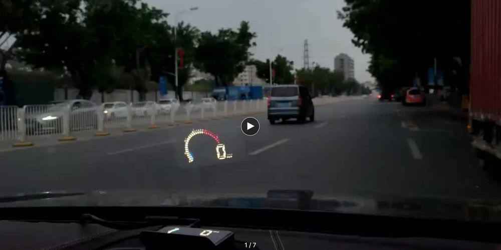 M13 Автомобильный проекционный дисплей OBD2 HUD