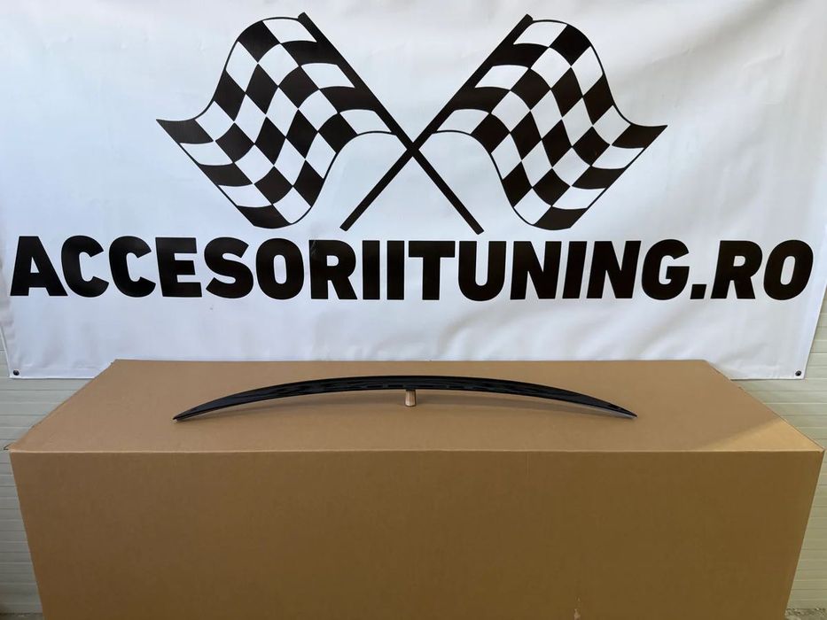 Eleron portbagaj compatibil Audi A5 SportBack S5 Style negru lucios