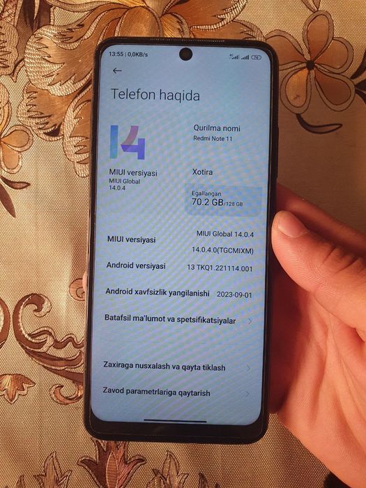 Redmi note 11 sotiladi