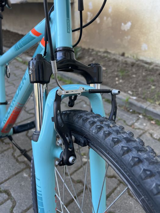 Vand bicicleta MTB Rockrider ST500  24 inch turcoaz copii 9-12 ani