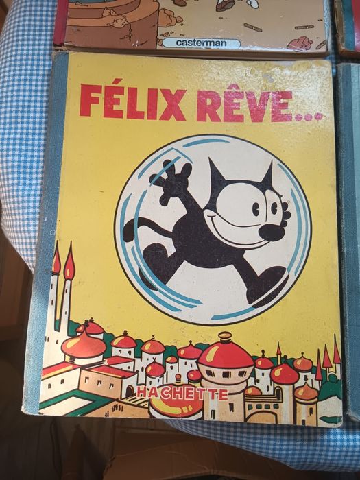Lot vechi benzi desene animate Felix si Tintin, in  Franceza, anii 30