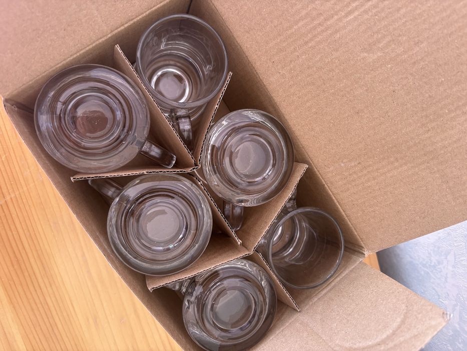 НОВ Комплект чаени чаши 6бр