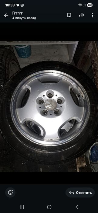 ПРОДАМ  титанку с шинами