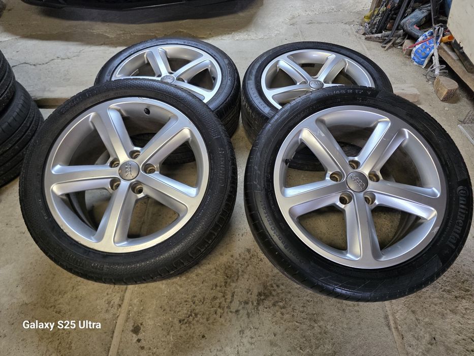 Джанти с гуми 5х112/17 за Audi и VW Sharan