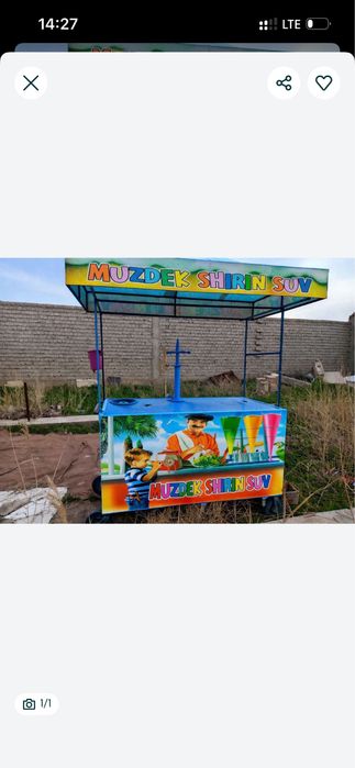 Gazvoda aparat 2 ta bor separatr 100 litr kansaner