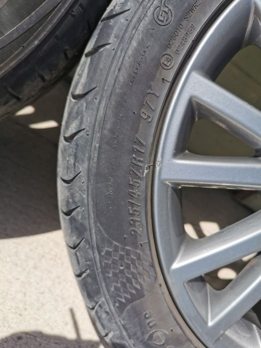 235/45/17гуми с алуминиеви джанти за АудиАуди 5по112