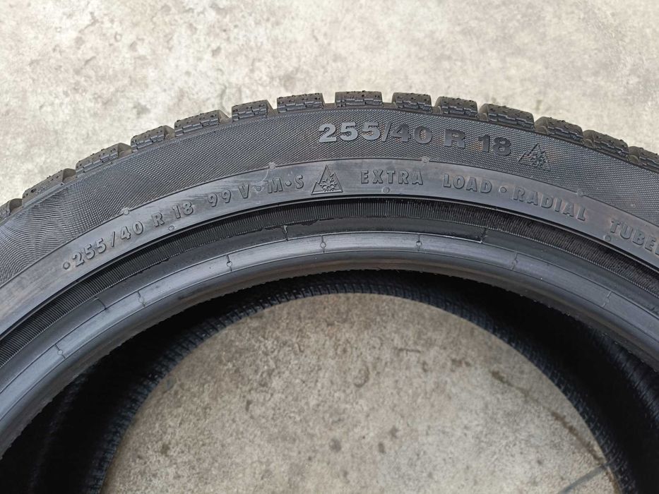 O anvelopa iarna 255 40 18 continental wintercontact TS830 profil 8 mm