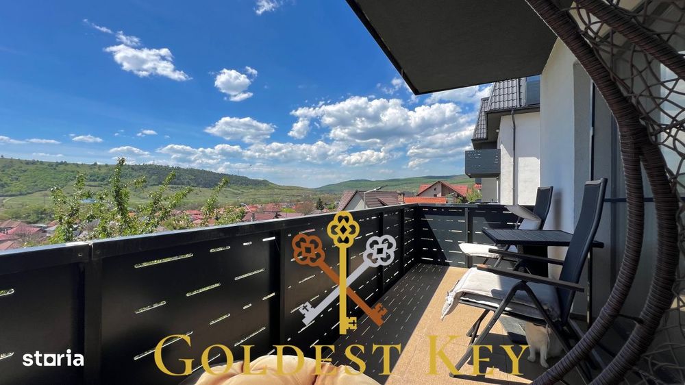 Apartament la cheie! 3 camere, balcon si gradina! Baciu