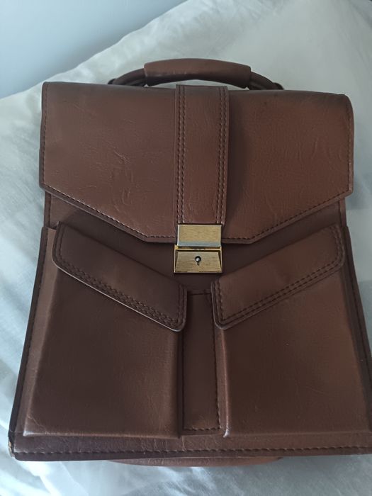 Geantă piele vintage