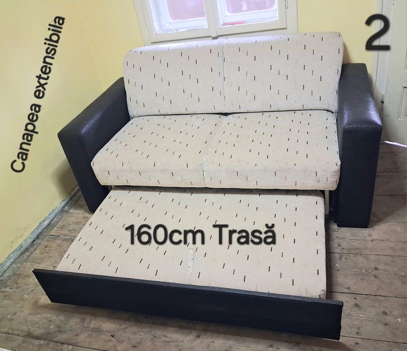 Canapea extensibila