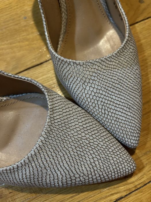 Pantofi din piele naturala, 38, Anna Cori.