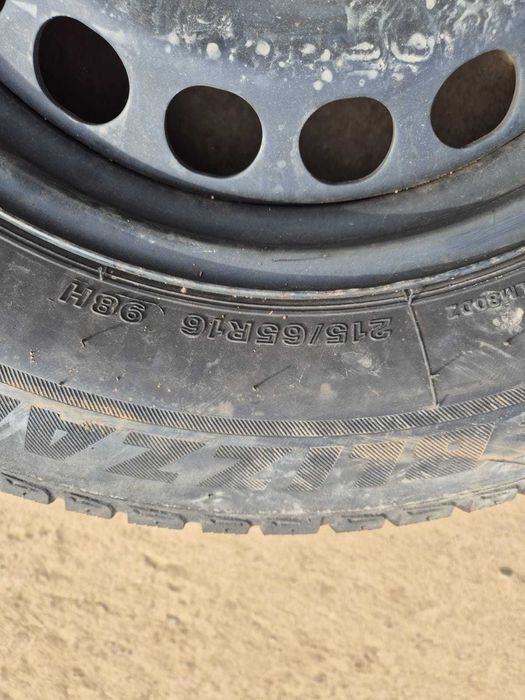 Jante tabla cu anvelope Tiguan, Sharan,Alhambra, 215/65R16 5x112