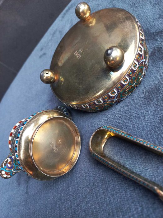 Сребро емайл царска Русия.Предложи цена.