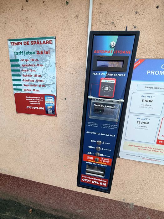 Spălătorie auto self-service de vânzare în Oradea – afacere la cheie