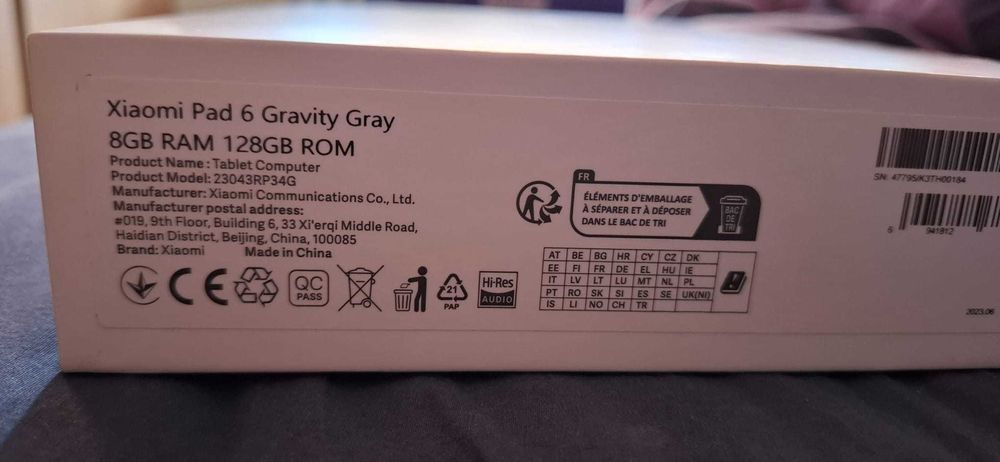 Tableta Xiaomi Pad 6