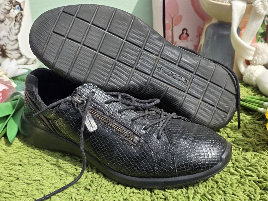 Ecco кецове естествена кожа N39