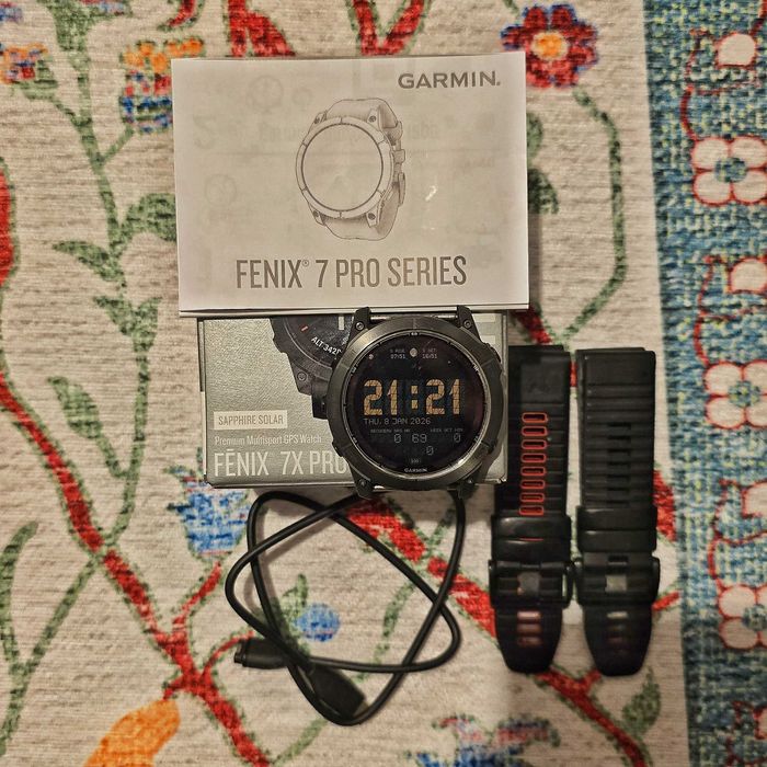 Vand Garmin Fenix 7X Pro Sapphire Solar