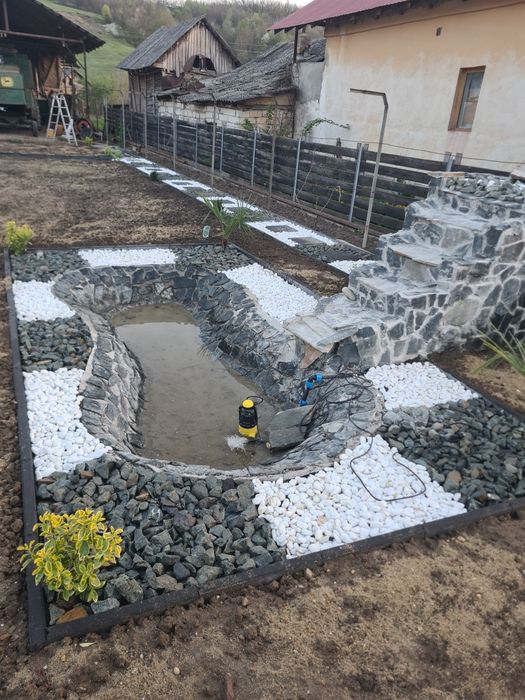 Amenajez grădini ,cascade și lacuri!