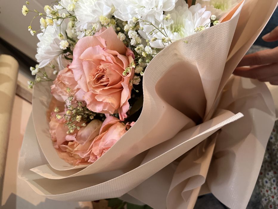 Букет розы свежые