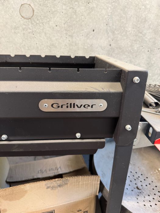 Мангал Grillver на колесиках