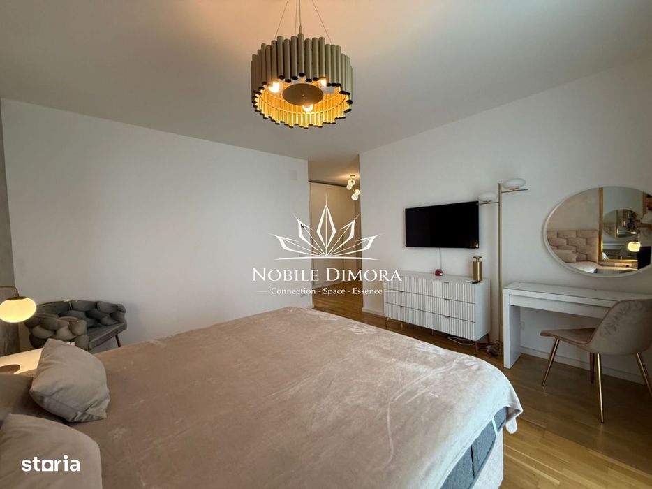 ISHO - Apartament cu 4 camere de lux, 2 bai, 2 balcoane, parcare priva