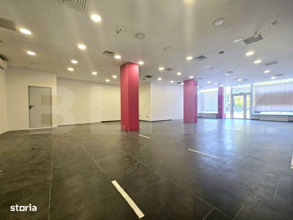 Spatiu comercial, 116.30 mp, open space, zona Semicentral