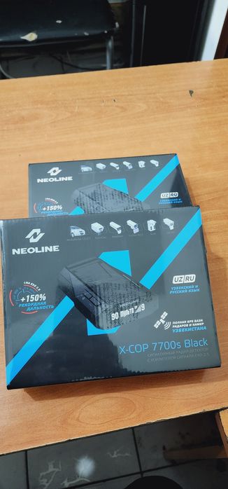 Neoline Xcop 7700s Black 2YIL GARANTYA dostafka UZB buylab radar luboy