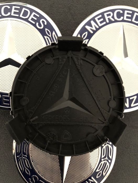Capace Roti/Jante Mercedes Class Albastru blue 75mm A C E S CLA/CLK