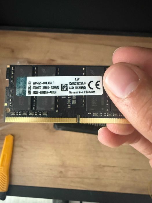 512GB NVMe Kingspec 8GB DDR4 SodiMM 3200Mhz