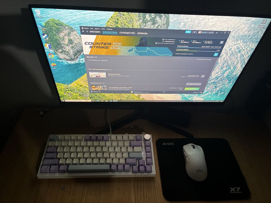 Черно-белый сэтап