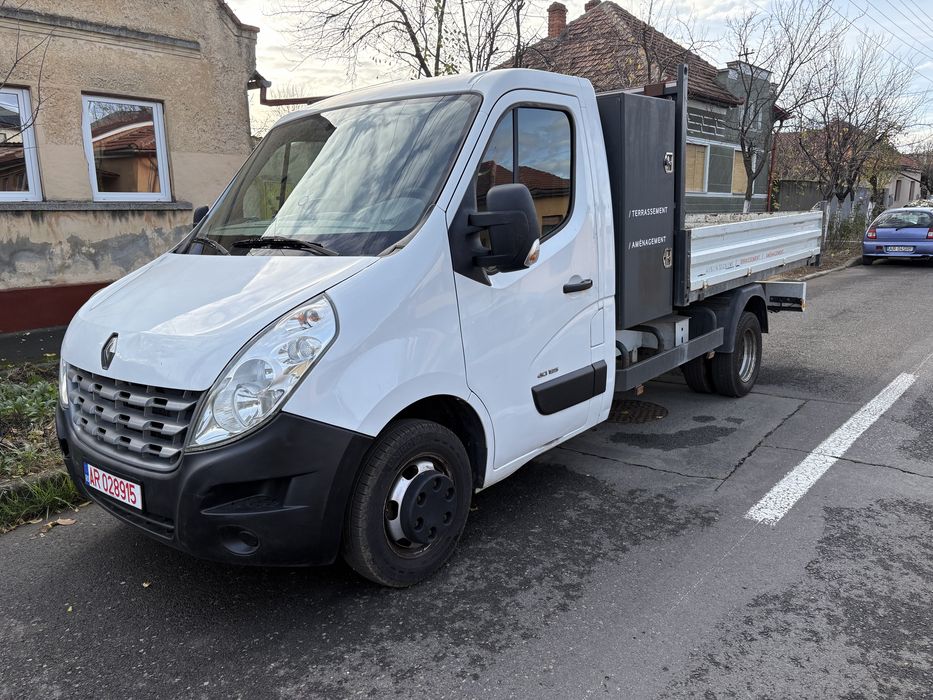 Renault Master Basculabil 2014 cu climă+temp+carlig