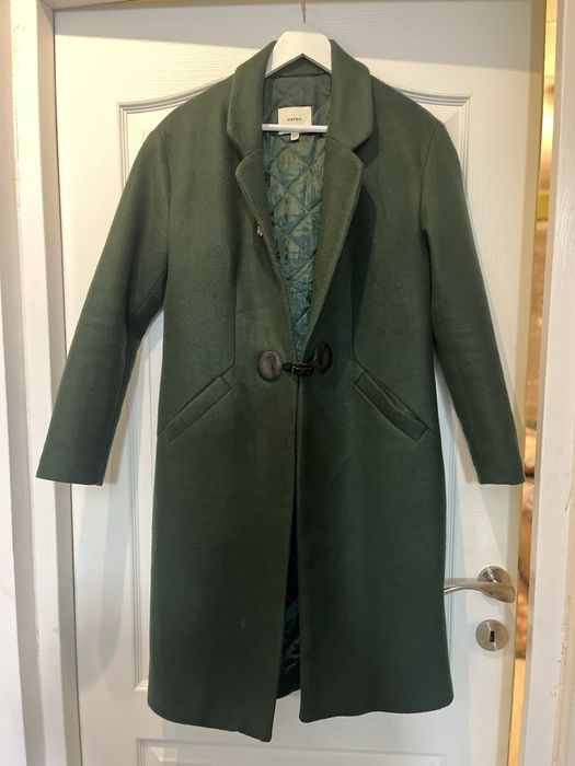 Palton dama verde inchis