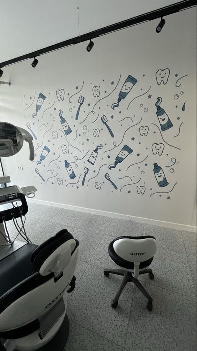 Печать лого и рисунков настенным принтером