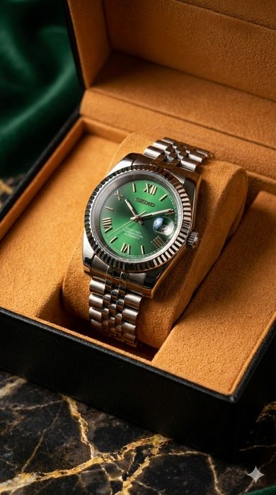 Ceas Seiko DateJust Emerald