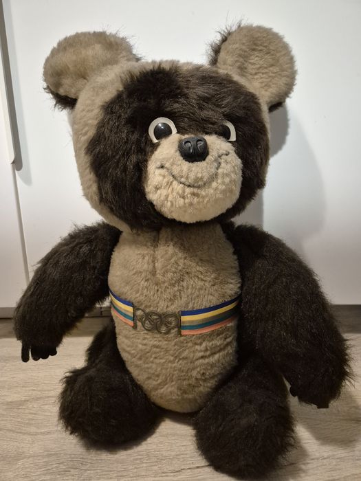 Figurina Misha Mascota  Olimpiada Vara 1980