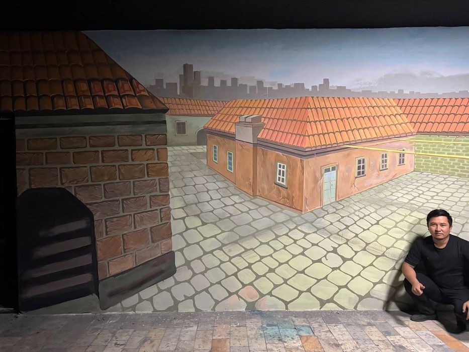 Художник,Rassom,Barelyef