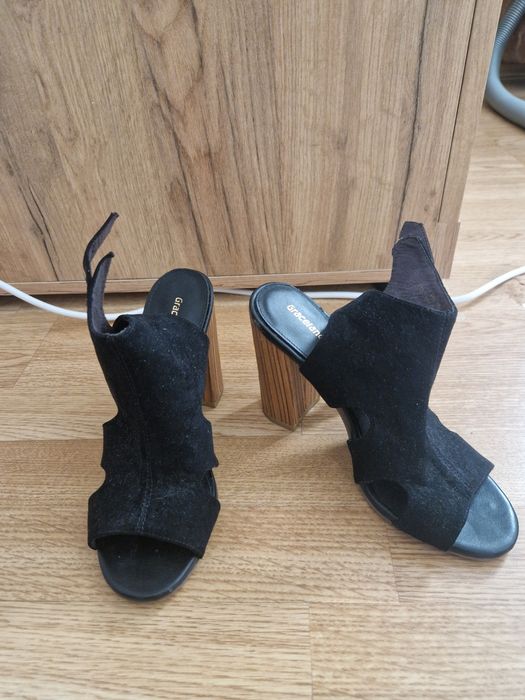 Sandale negre casual