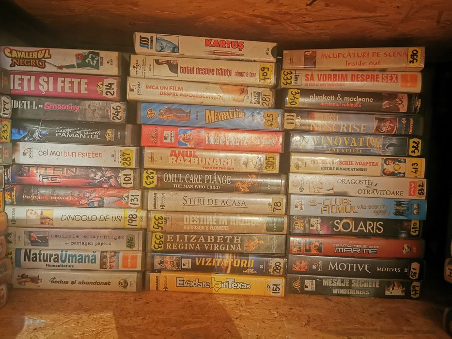 Casete vhs Filme de top 100