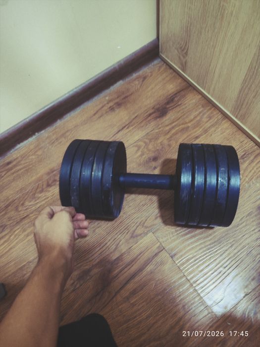 Gantel 25kg yigʻiladigan