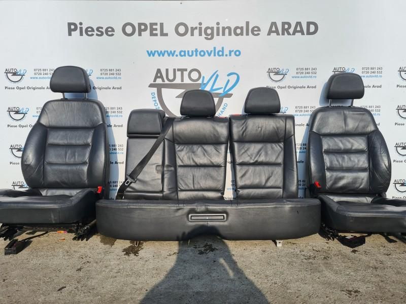 Scaune fata bancheta full piele cu incalzire Opel Vectra C