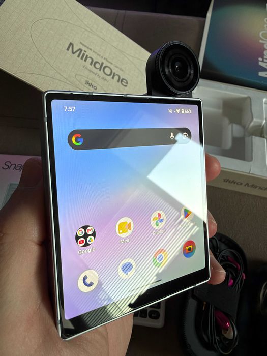 Ikko Mind One Pro 256gb with keyboard рядък и интересен смарфон, нов