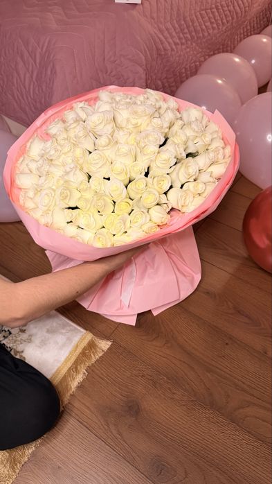 букет из 101 голландской розы