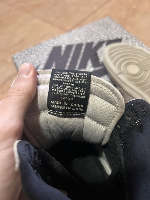 Jordan 1 High Retro OG "White Cement"