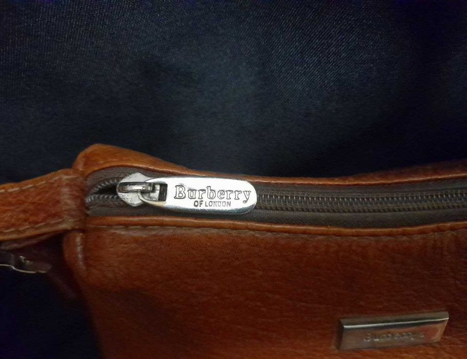 BURBERRY Английский кожаный клатч / сумка / барсетка