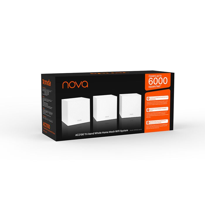 Wi-Fi Mesh система Tenda NOVA MW12 (3шт)